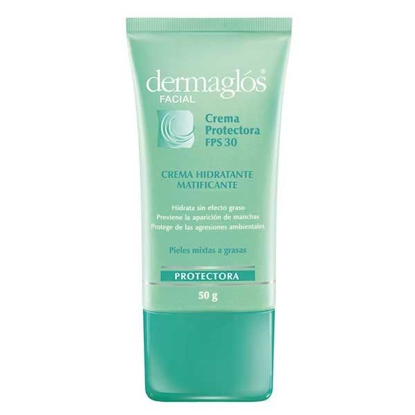 DERMAGLOS CREMA HIDRATANTE MATIFICANTE F30 X 50 G.